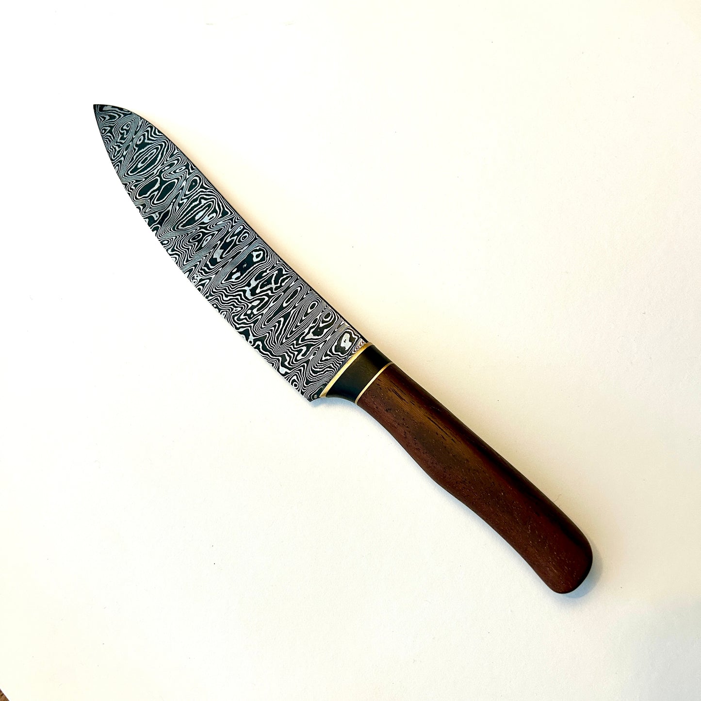 Santoku aus edlem Damast